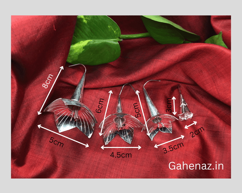 Silver Kolke Flower 5 Silver Kolke Flower - Image 3