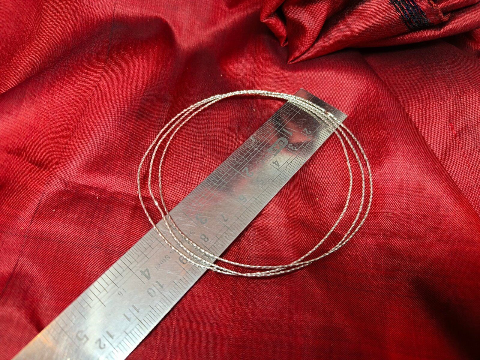 Silver Poite, Threads/Janeu/ janva /yadnyopavit 5 Silver Poite, Threads/Janeu/ janva /yadnyopavit - Image 3