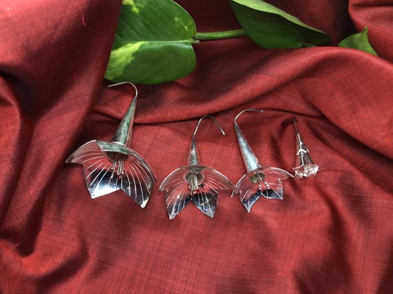 Silver Kolke Flower 3 Silver Kolke Flower